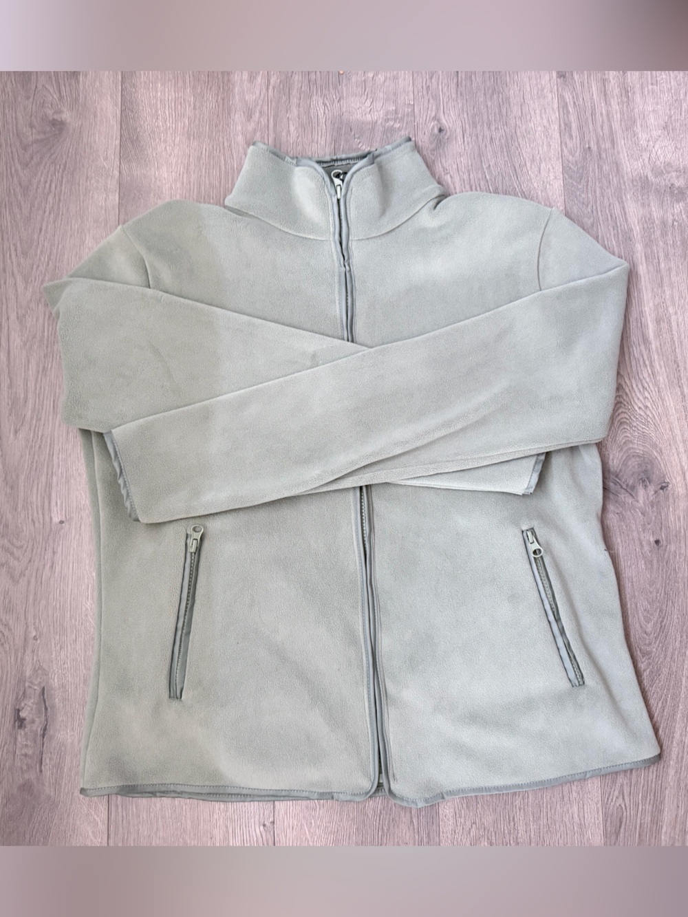 Interval Light Sage Green Full-Zip Fleece Jacket